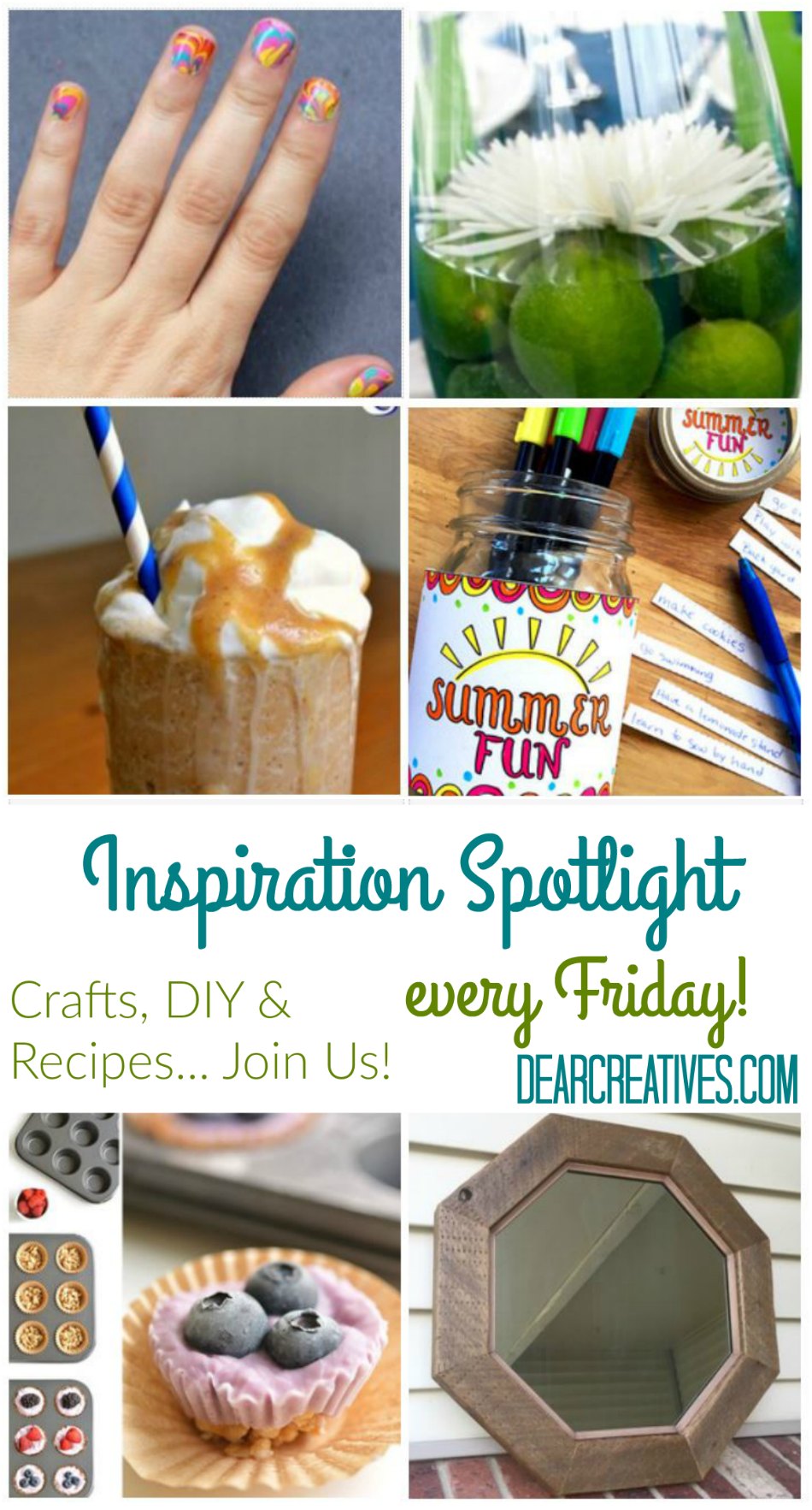 Inspiration Spotlight | Linkup Party where bloggers share their favorite blogging tips, crafts, DIY, recipes, beauty & fashion, sewing and more! Stop by grab ideas, tutorials &...