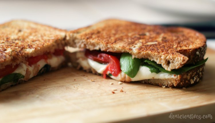 Sandwich Recipe Caprese Sandwich