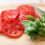 Sandwich Recipes Tomatoes and Basil for Grilled Cheese Caprese Tomatoes, Mozzarella Cheese and basil grilled on bread