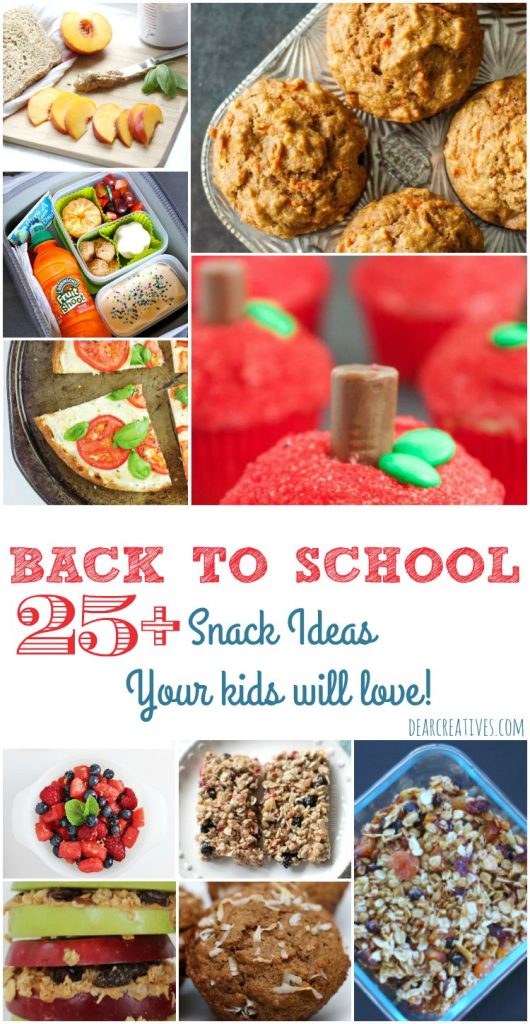 25 back to school snack your kids will love!