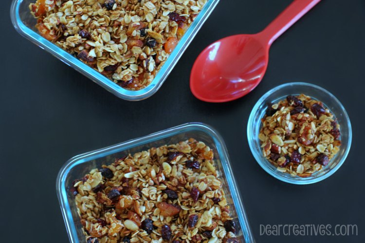 Granola : Homemade Granola Recipe Easy 30 Minute Recipes