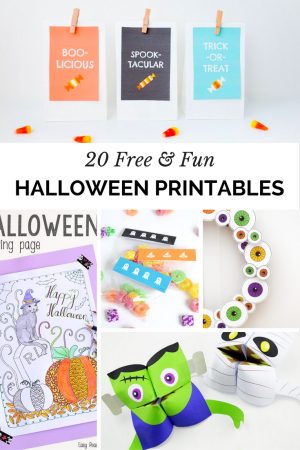 20 Free Printables for Halloween - DearCreatives.com