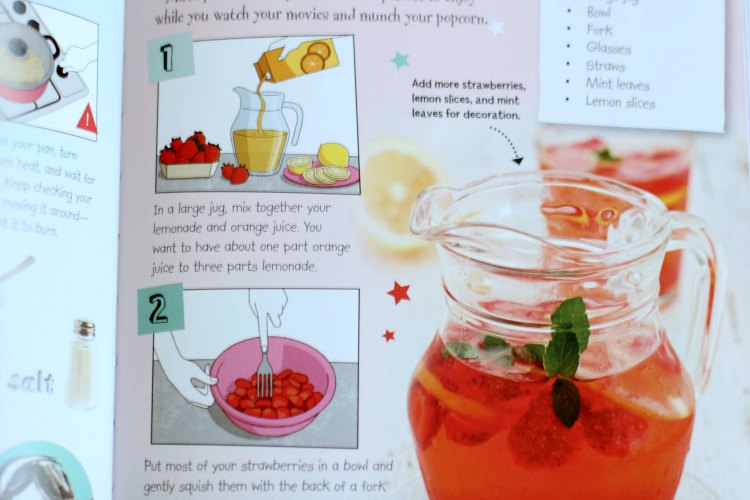 Book Review Girls Night In How to have the ultimate slumber party. This book is filled with ideas, DIY, Recipes & activities for a kids slumber party! Come take a peek inside the book at DearCreatives.com