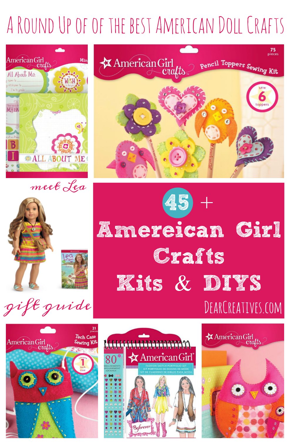 20+ cutest sewing kits for kids  Kids sewing kit, American girl crafts,  Kits for kids