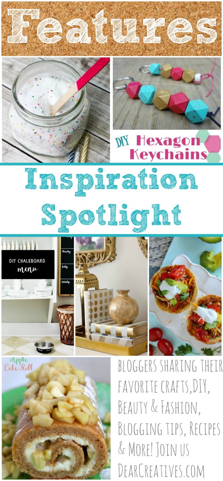 Linkup Party Inspiration Spotlight Party 210 Ideas, Crafts, DIYs & Recipes…