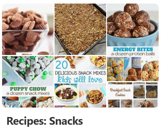 Snack ideas and snack recipes