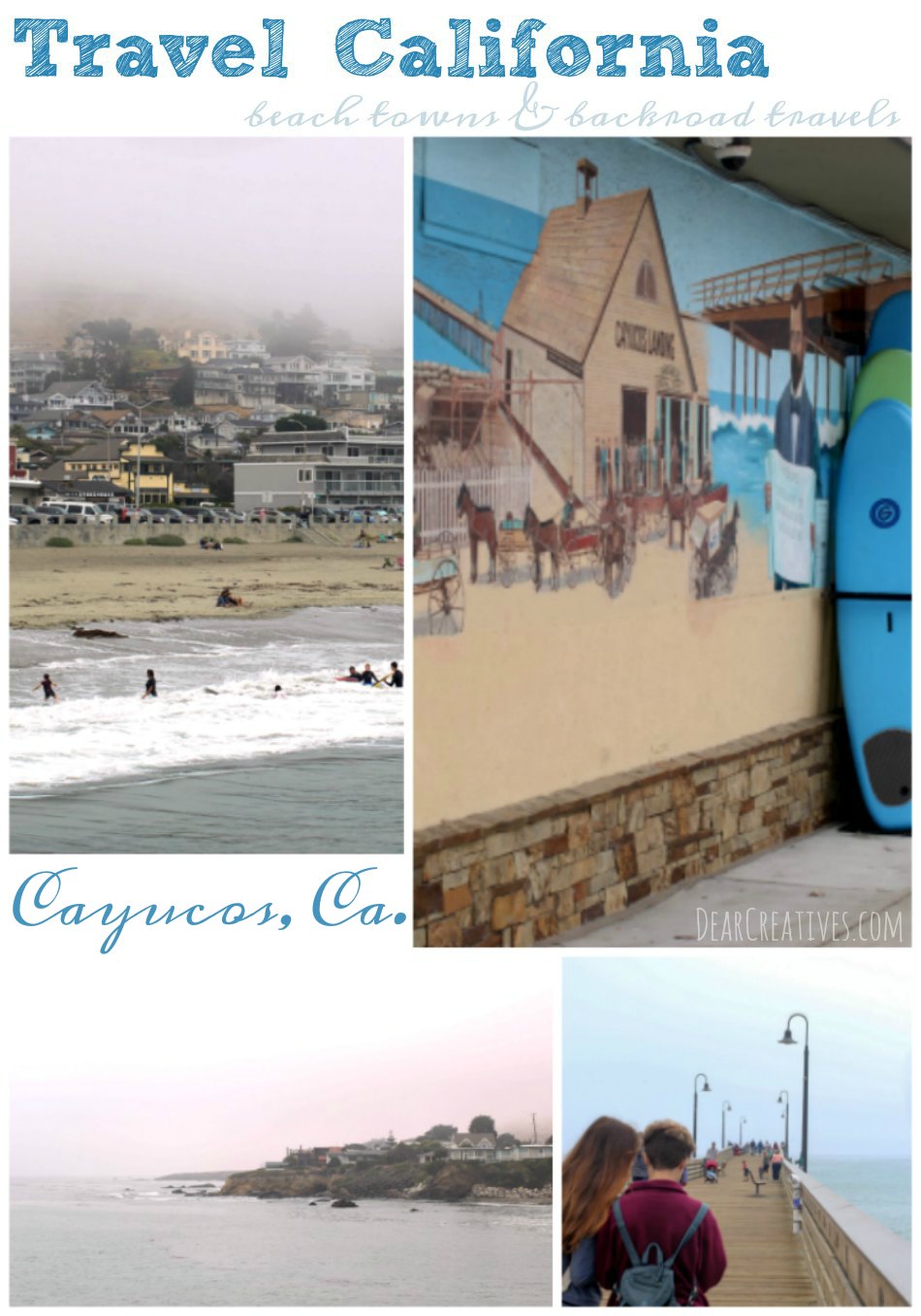 Travel | California Cayucos California Beach Town Backroad traveling so many great places to visit