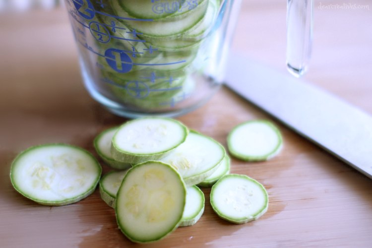 Easy Recipes| Sliced Zucchini for Zucchini Pie with Ragu