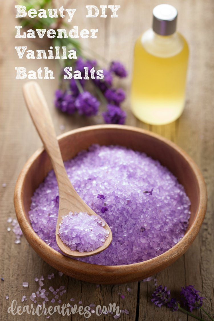 Lavender Vanilla Soak DIY