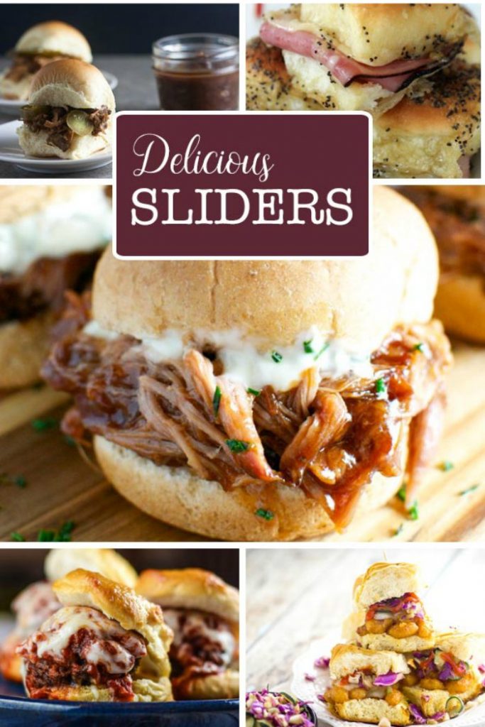 Slider Recipes | When it comes to game days, tailgating or party foods you'll find finger foods, easy grilling recipes, appetizers and sliders are a must. Today we have a roundup of recipes for sliders your going to love making. 
