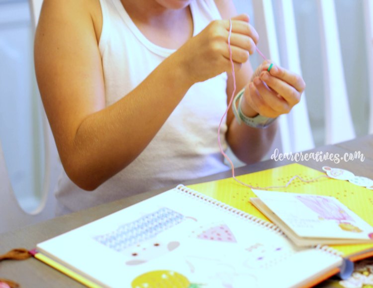 kids-crafts-learning-how-to-stitch