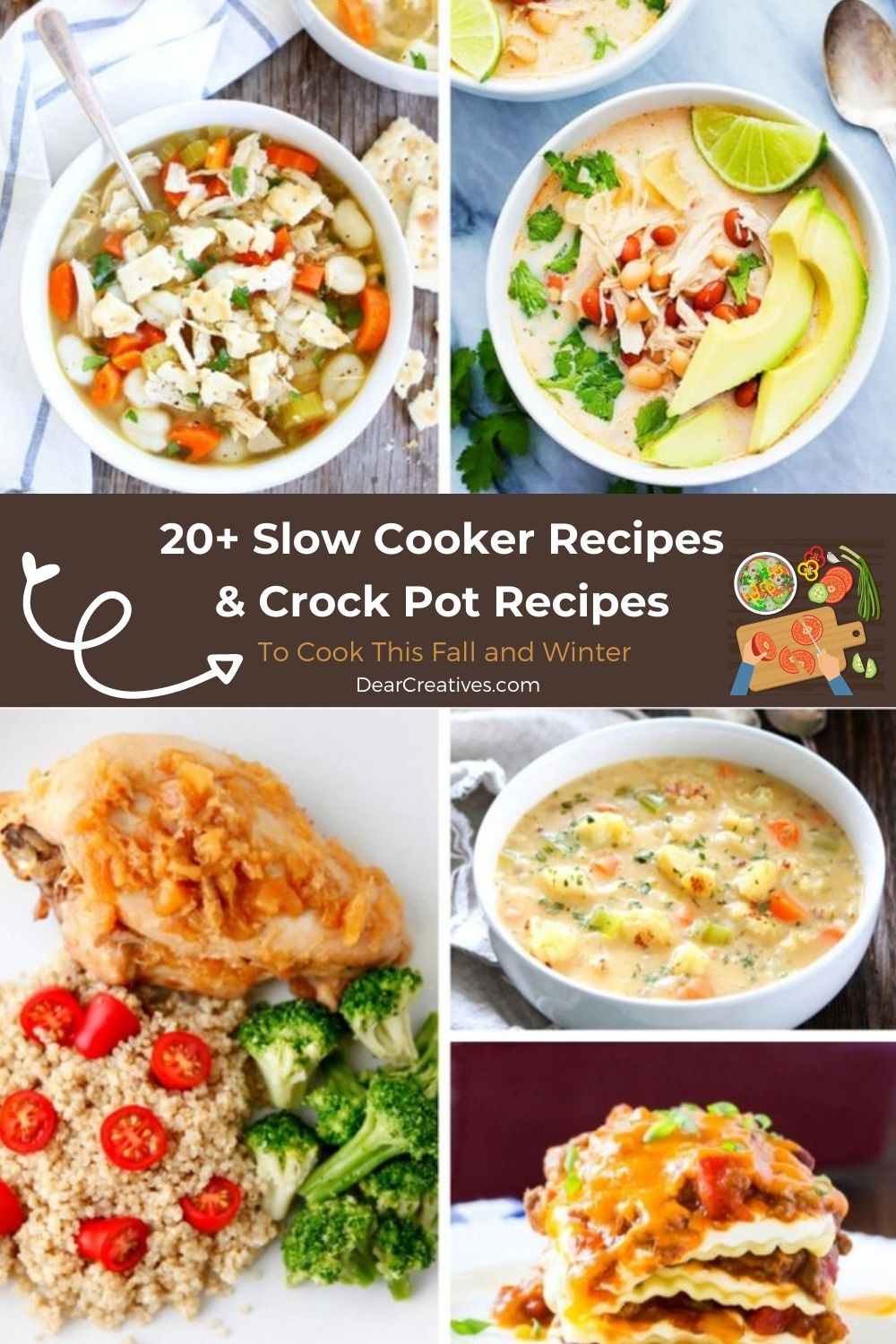 20+Slow Cooker Recipes Perfect For Fall, Winter...