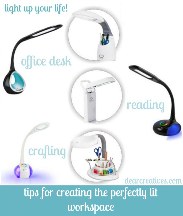 How to Create Perfectly Lit Workspaces For Students, Reading Areas Or Crafting