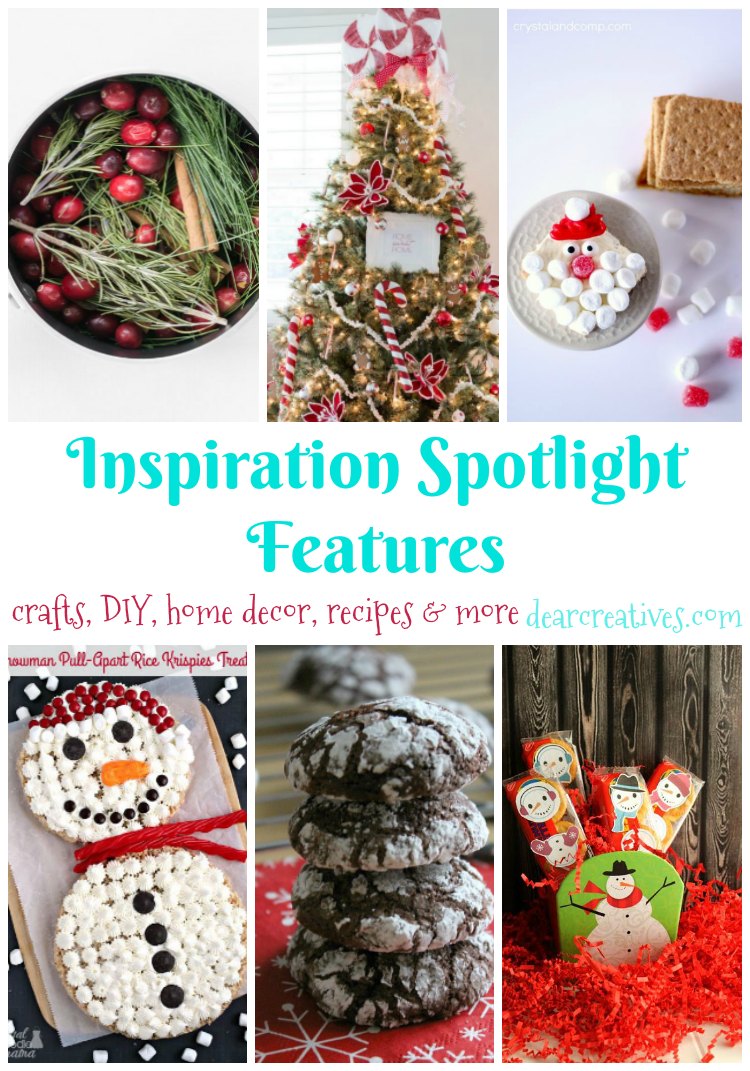 Linkup Party: Inspiration Spotlight Party 225 Crafts, DIY, Home Decor, Recipes & More!