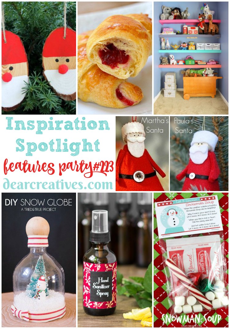 Linkup Party Inspiration Spotlight Party 223 Crafts, DIY, Recipes & More!