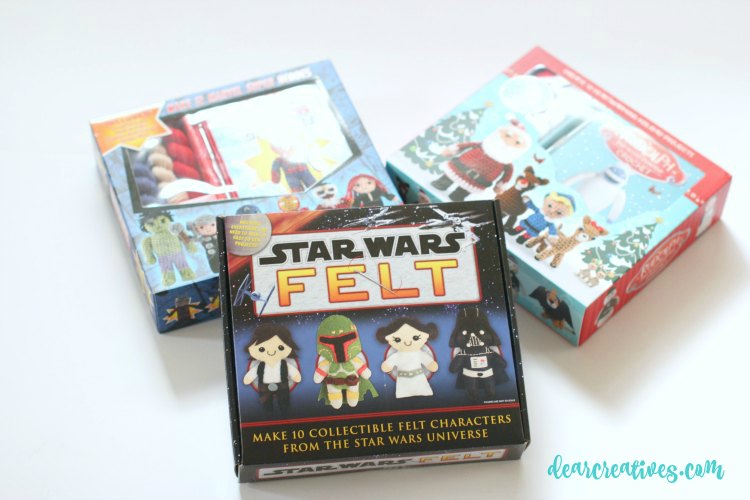 craft kits star wars felt crafting kit DearCreatives.com