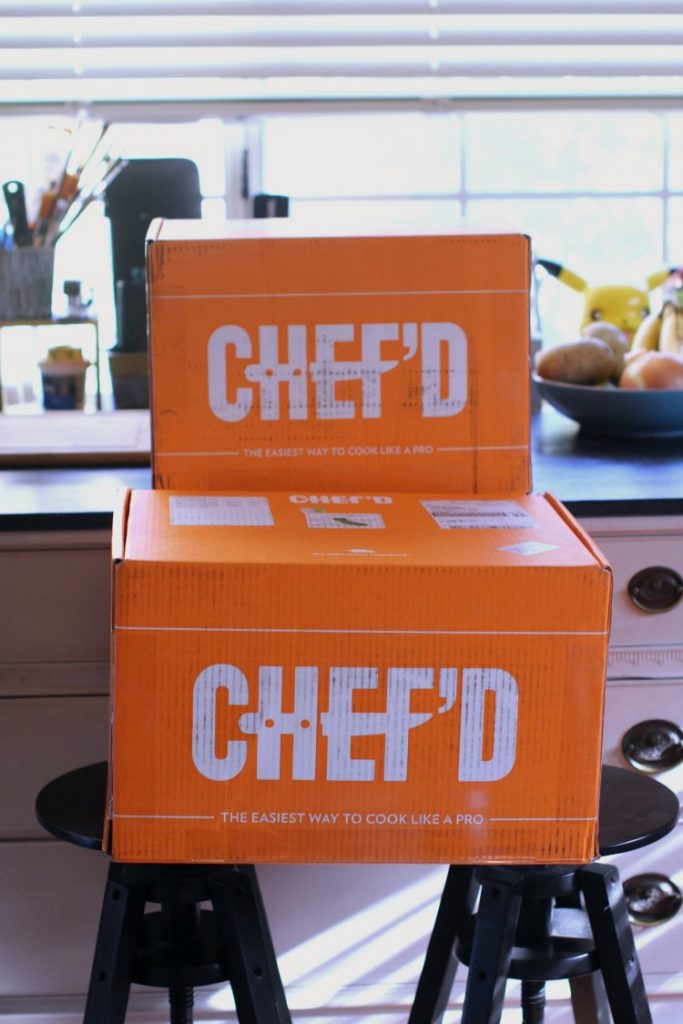 meal kit service meal planning Chefd meal box kits DearCreatives.com