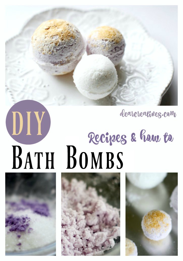 DIY Bath Bomb Recipe - by