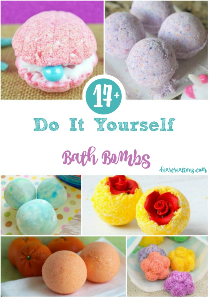 DIY Bath Bombs DIY Beauty Recipes you'll love making so many to pick from. Easy recipes with tutorials on how to create your own handmade bath bombs.