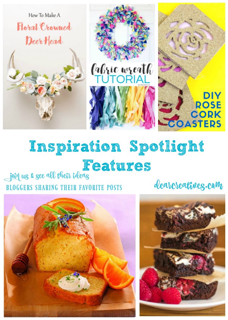 Linkup Party Inspiration Spotlight Party 243 Crafts, DIY, Home Décor, BB, Fashion, Recipes & More