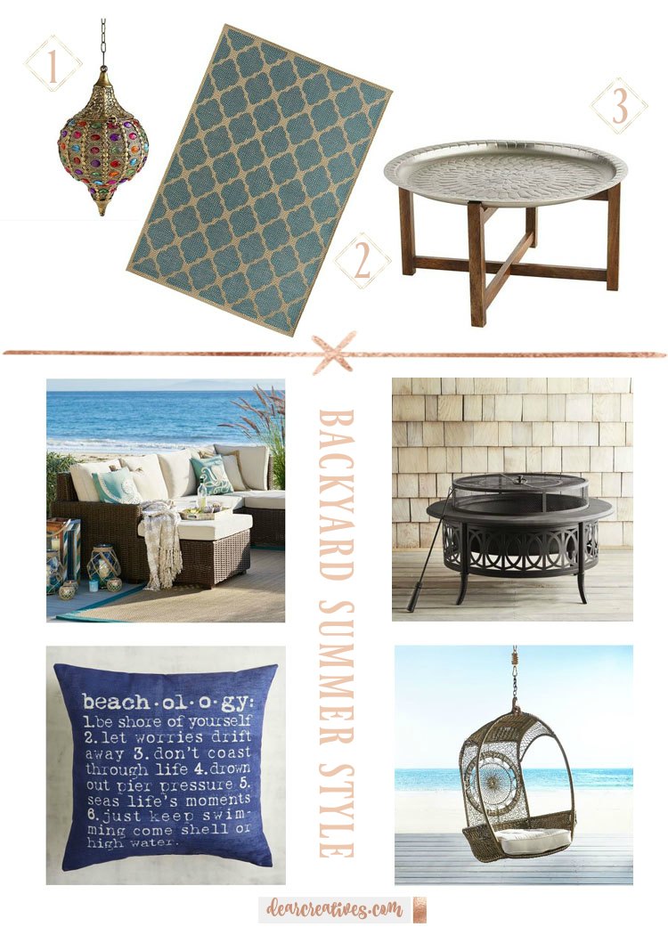 Backyard, Patio And Garden Summer Style Home Decor 6 Must Have Items!