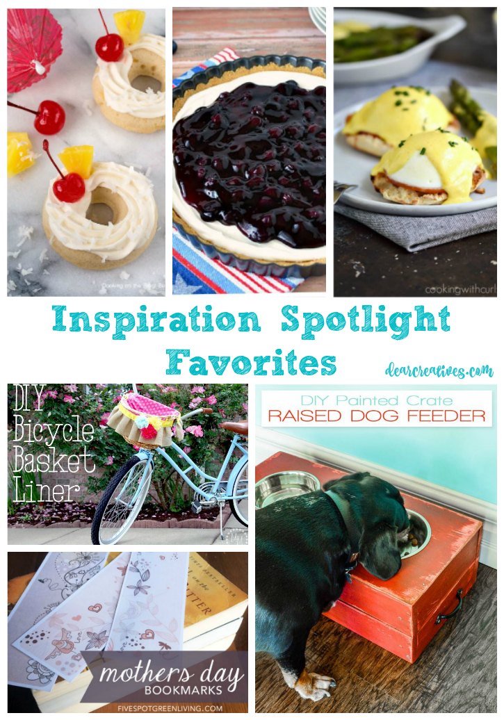 Inspiration Spotlight Linkup Party 245 Crafts, DIY, Home Decor, Recipes and More!