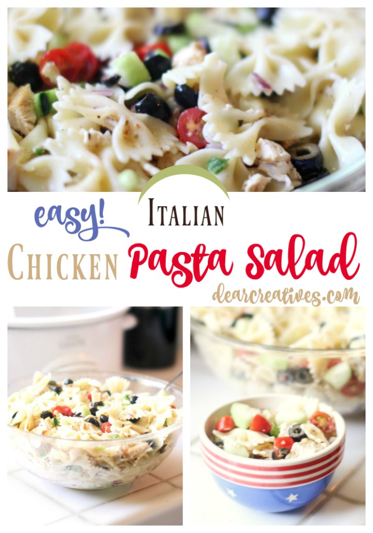 Chicken Pasta Salad Recipe That’s A Crowd Pleaser!