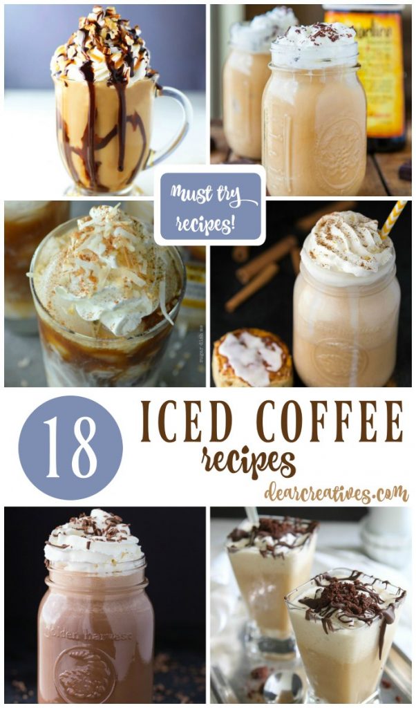 18+ Iced Coffee Drink Recipes You Need To Make!