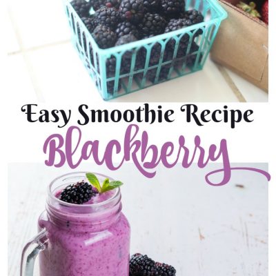 Easy And Delicious Blackberry Smoothie Recipe