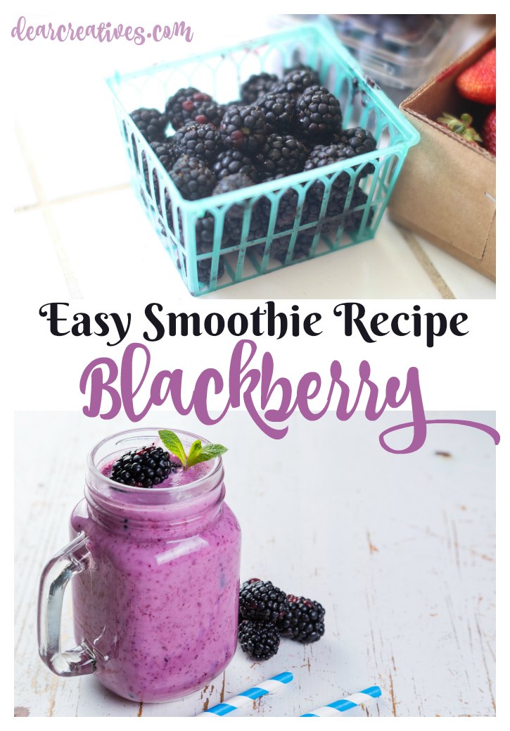 Easy And Delicious Blackberry Smoothie Recipe