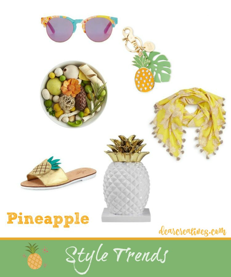 Style Trends Tropical, Pineapple For You And Your Home