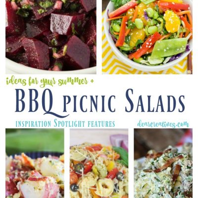 Inspiration Spotlight Linkup Party: Summer Salad Recipes + Ideas For Summer