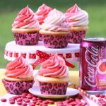 Cherry Coke Recipe cupcakes and frosting recipe. Great for serving cupcakes at your party.