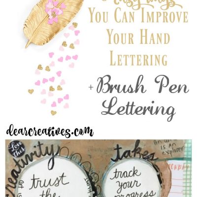 5 Easy Ways You Can Improve Your Hand Lettering