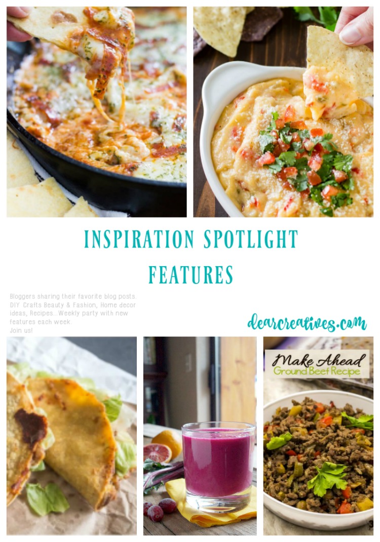 Linkup Party Inspiration Spotlight 253: Features Recipes And Bloggers Sharing Their Favorite Posts!