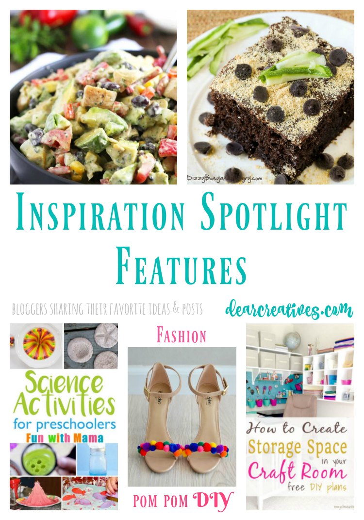 Linkup Party Inspiration Spotlight Bloggers sharing their favorite crafts, diy, home decor ideas, party ideas, beauty and fashion, recipes and more! Join us.