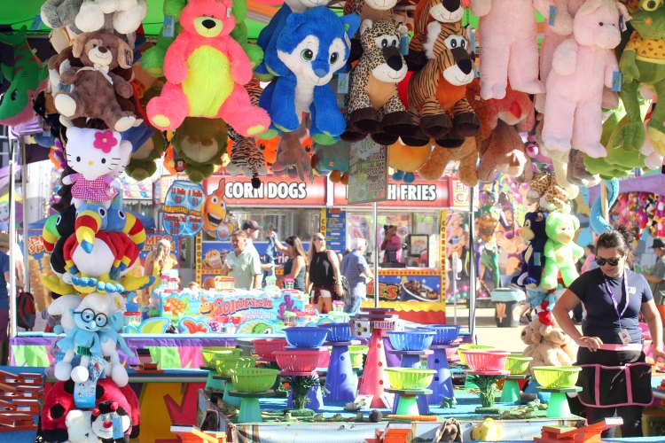 family fun plenty of fair games to play at the Mid State Fair - DearCreatives.com