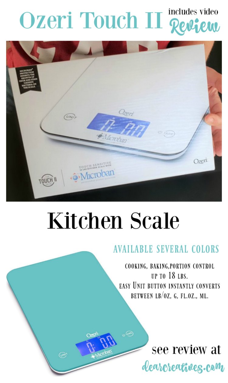 Looking For An Accurate Kitchen Scale? Ozeri Touch II Kitchen Scale Review