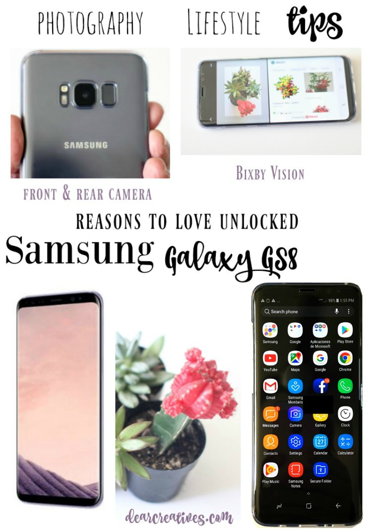 Samsung Galaxy S8 GS8 and GS8+ Unlocked Everyday, work, travel, lifestyle you'll love the features for this cell phone #samsungunlocked #ad find out more and grab a few photography lifestyle tips for when you buy yours. See where to save on them now.