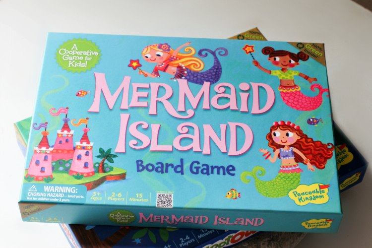 fun stuff for the kids kids learning games - DearCreatives.com Mermaid Island board game ages 5+ a cooperative learning game