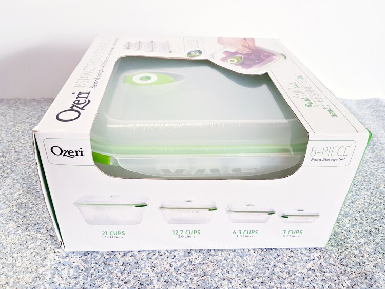 Food storage solutions Ozeri 8-piece food storage set Review and meal plan tips at DearCreatives.com