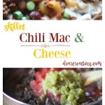 Ground Beef Recipes Chilli Mac and Cheese an easy one pot chilli mac recipe. Use your favorite cheese. You'll love this easy homemade dinner any night of the week.