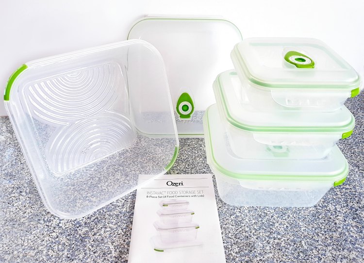 Ozeri 8 piece set out of the box food storage container set