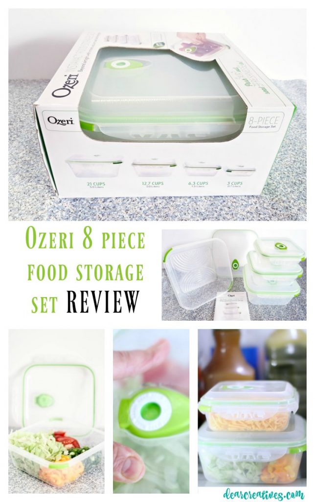 What's new in the kitchen ozeri 8 piece food storage set review. Sharing how we liked this set along with a few must have food prep and meal planning tips. DearCreatives.com