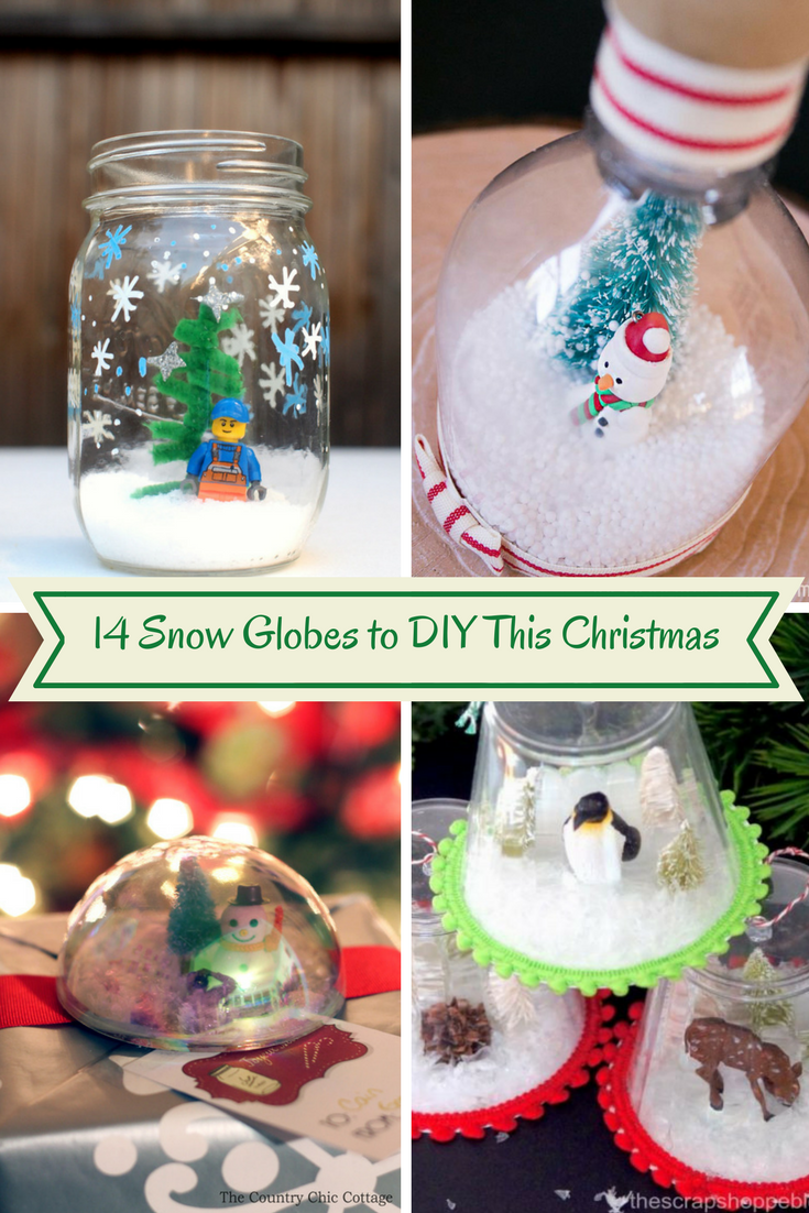 DIY Snow Globes You'll Love to Make for Christmas - DIY Candy