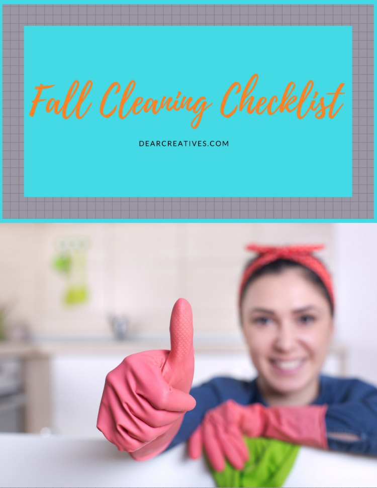 Fall Winter Cleaning Tips, Must Have’s + Free Cleaning Checklists E-Book!