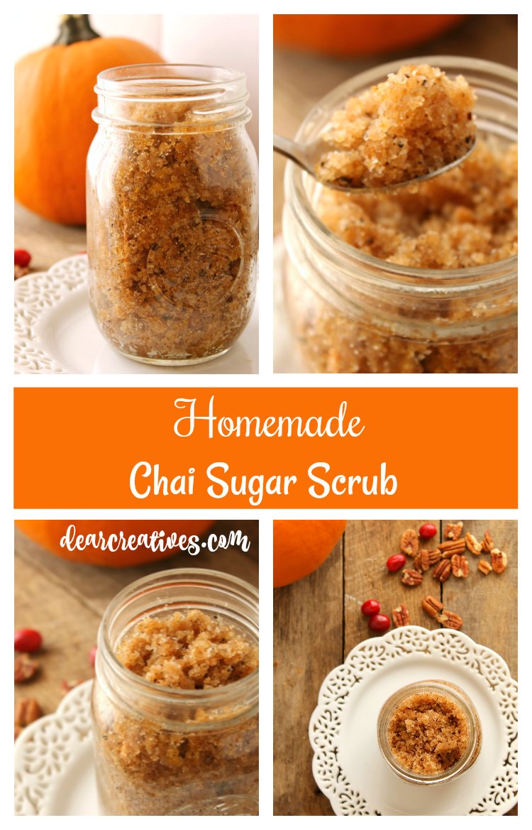 Easy To Make Homemade Chai Sugar Scrub DIY