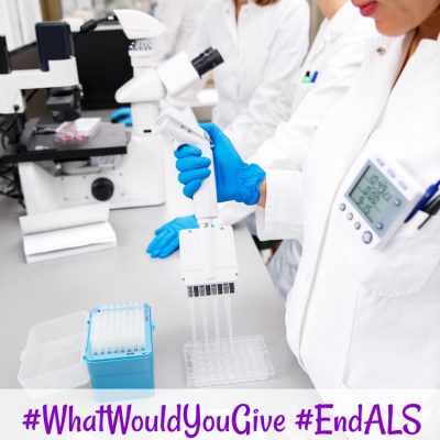 Dollar for Dollar Matching #WhatWouldYouGive #EndALS Help Find a Cure!