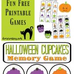 Free Printables for Halloween Fun stuff for the kids free Halloween memory game printables jpg and pdf at DearCreatives.com