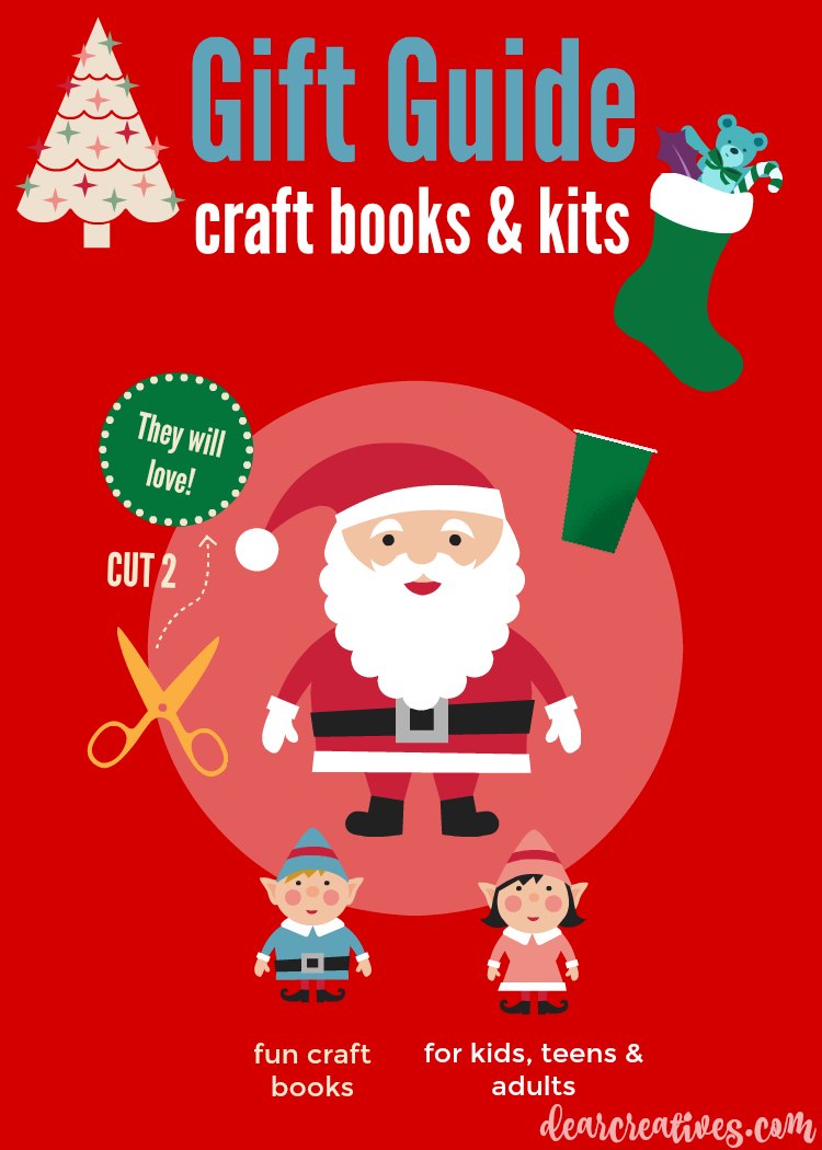 Best Gift Guide for Craft Books and Kits Round-up + New Release Craft Books